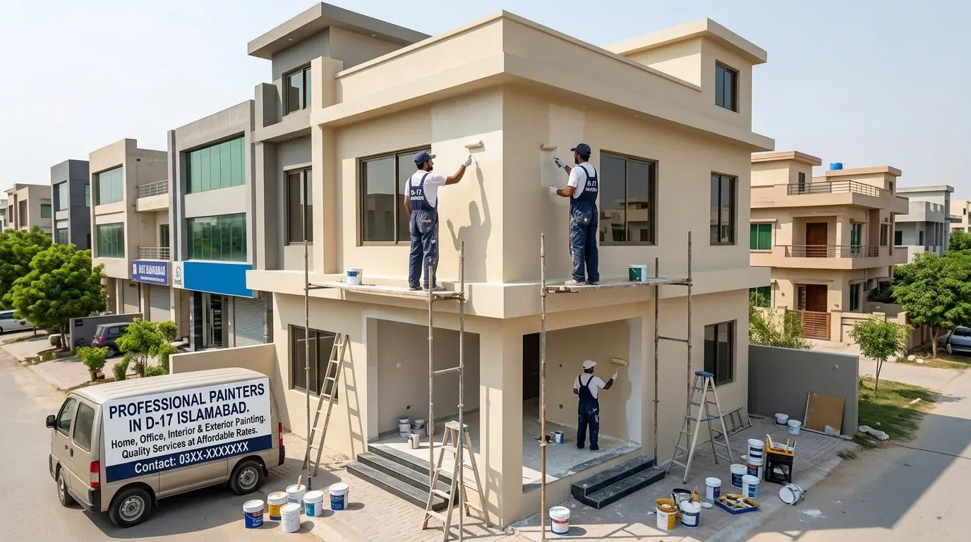 Professional Painters in D-17 Islamabad | Reliable Painting Services