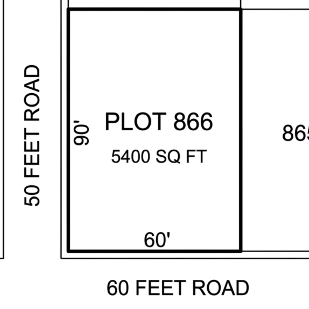 Corner Plot 60×90 for Sale in B-17 – C Block Islamabad